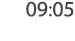 09:05