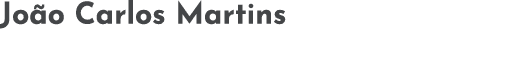 Jo o Carlos Martins