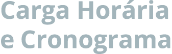 Carga Hor ria e Cronograma